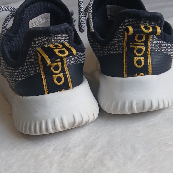 adidas Kids Black and White Sneakers - Picture 3 of 5